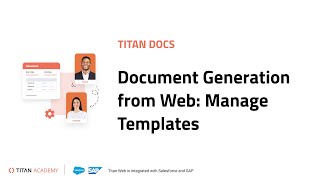Titan Docs | Document Generation from Web: Manage Templates