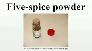 Five-spice powder