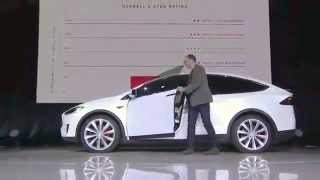 Elon Musk Debuts the Tesla X ELECTRIC SUV