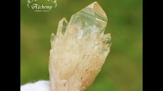 ★Alchemy★　ザンビア産　シトリン水晶　カテドラル　原石