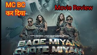 Bade Miyan Chote Miyan Movie Review |2024! ‎@SARFIRABOLLYWOOD