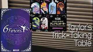 6 Forces and Disney Maskmen Villains ~ Taylor's Trick-Taking Table