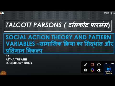 Talcott Parsons: Social Action Theory And Pattern Variables - YouTube