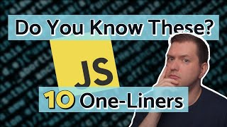 10 Life-Saving JavaScript One-Liners 🔥 CODE LIKE A PRO 2022