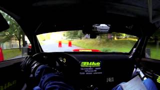 Snapphanerallyt SS1 Jerker Axelsson Subaru S10 WRC