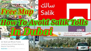 How To Avoid Salik Tolls In Dubai Free Map Settings#youtube #map #salik#dubai #dubailife
