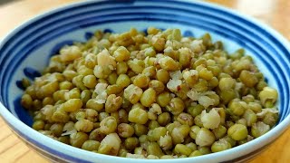 [English Sub]Don't cook mung beans directly, teach you a new way of eating, crispy and soft.