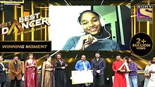 IBD 2 की Winner बनी Saumya | India’s Best Dancer 2 | Geeta K, Malaika A, Terence L