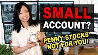 How to Grow a Small Account Day Trading? Penny Stocks NOT the only way for Beginner Traders!