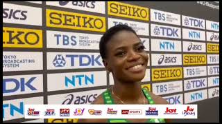 “God is Great” - Nigeria’s Tobi Amusan responds to AIU suspension