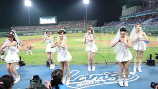 2014.10.18 台灣大賽G1 - Lamigirls中場表演