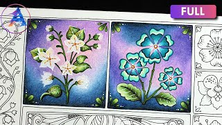 WORLD OF FLOWERS | Coloring Tutorial: 