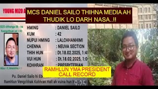 MCS DANIEL SAILO THIHNA CHUNG CHANGAH PU TANPUIA TAWNG CHHUAK [REACTION]