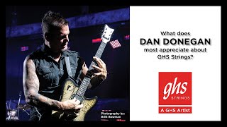 Dan Donegan On What He Appreciates Most About GHS Strings | Disturbed