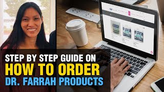 Step by Step Guide on How To Order Dr. Farrah Products (Boston C, Megadose VitC, Pixie Dust \u0026 more)