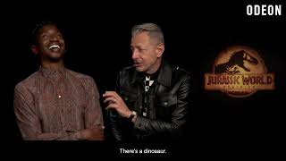 ODEON meets the Jurassic World: Dominion cast | Jeff Goldblum, Bryce Dallas Howard and more!