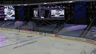 Designing matching stages for the NHL Return to Play