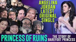 NEW SINGLE Angelina JordanPrincess of Ruins - Las Vegas  Reaction  Compilation