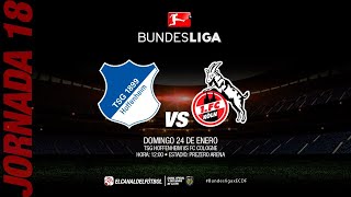 Partido Completo: TSG Hoffenheim vs FC Cologne | Jornada 18 - Bundesliga