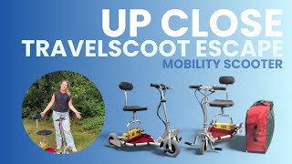 Discover the TravelScoot Escape up close: The Ultimate Lightweight and Portable Mobility Scooter