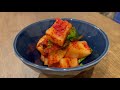 38【共働き夫婦の晩ご飯！】大根キムチ　カクテキ cubed radish kimchi