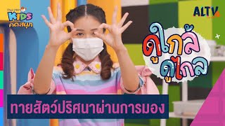 ทายสัตว์ปริศนาผ่านการมอง : คิดสนุก