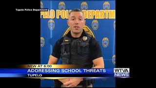 Tupelo Police Department addresses school threats