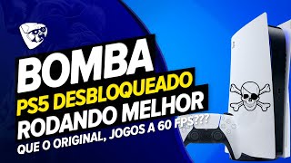 BOMBA! PS5 DESBLOQUEADO RODANDO JOGOS MELHOR QUE O PS5 ORIGINAL! O PS5 PRO JÁ EXISTE?