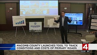 Macomb County launches tool to track conditions and costs of primary roads