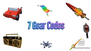 Around 10 Gear Codes Roblox Part 1 - op gear ids for roblox