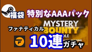 【Steam福袋】今年発売のAAAタイトルが当たる！…ファナティカル「Mystery Bounty Bundle」ガチャにチャレンジ