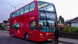 London Bus Route 184 - Wood Green to Barnet - Subtitles