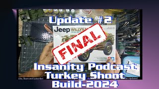 The Modeling Insanity Podcast Thanksgiving Turkey Shoot-2024 Update #2 Final - Model Cars & Coffee