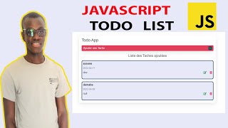 Build a Todo list app in HTML, CSS & JavaScript in 2022 | JavaScript for Beginners tutorial