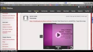 Embedding Your Presentations into Bb