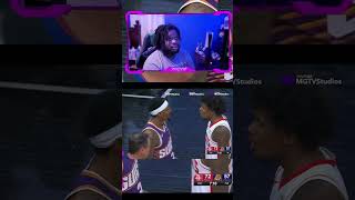 Lakers Fan Reacts To Bradley Beal gets ejected for pushing Jalen Green in the face #shorts