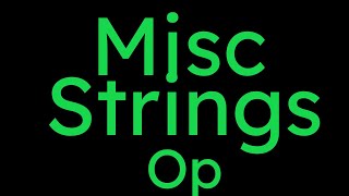8.12 Miscellaneous String Operations | Starting Out With Java