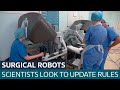 Would you be happy to be operated on by a surgical robot controlled by AI? | ITV News