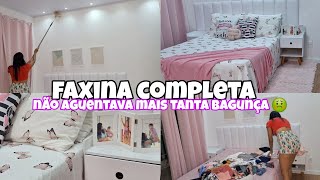 FAXINA COMPLETA/LIMPEZA E ORGANIZAÇÃO/AMEI O RESULTADO 😍