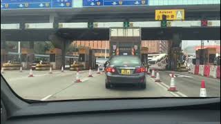 Hong Kong Queue at Cross-Harbour Tunnel 香港紅磡海底隧道排隊