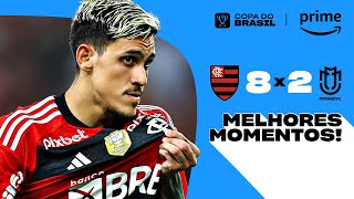 FLAMENGO 8 X 2 MARINGÁ | Melhores Momentos | Copa do Brasil