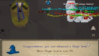 OSRS - Finally Achieving 99 Magic!