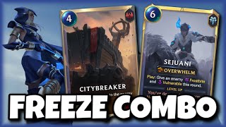 The Ultimate Freljord Strategy To Freeze Entire Boards! | Legends of Runeterra