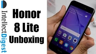 Honor 8 Lite Unboxing, Hands On, Camera Test and Features Overview | Intellect Digest