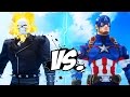 GHOST RIDER VS CAPTAIN AMERICA - EPIC SUPERHEROES BATTLE