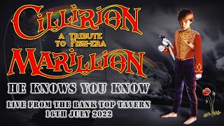 Cillirion - A Tribute to 'Fish-Era' Marillion - He Knows You Know live at The BTT, Oldham, 16-07-22