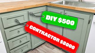 I Rebuilt My Kitchen for $500 (Contractor Quoted $8000)