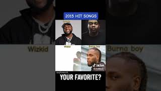 TOP NIGERIA ARTIST 2015 HITS WHICH IS YOUR FAVOURITE ? #shorts #viral #short #youtubeshorts #youtube