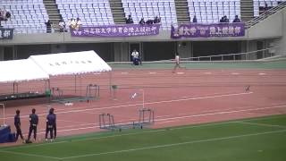 2014関西インカレ女子3000mSC決勝三並