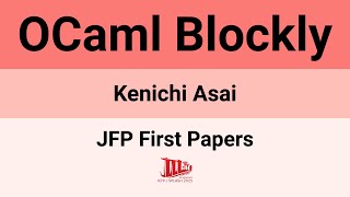 [ICFP'25] [JFP] OCaml Blockly